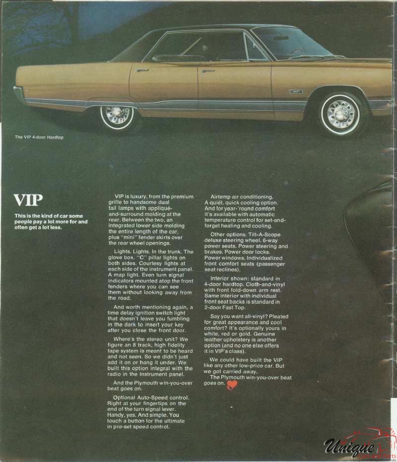 1968 Plymouth Fury Brochure Page 10